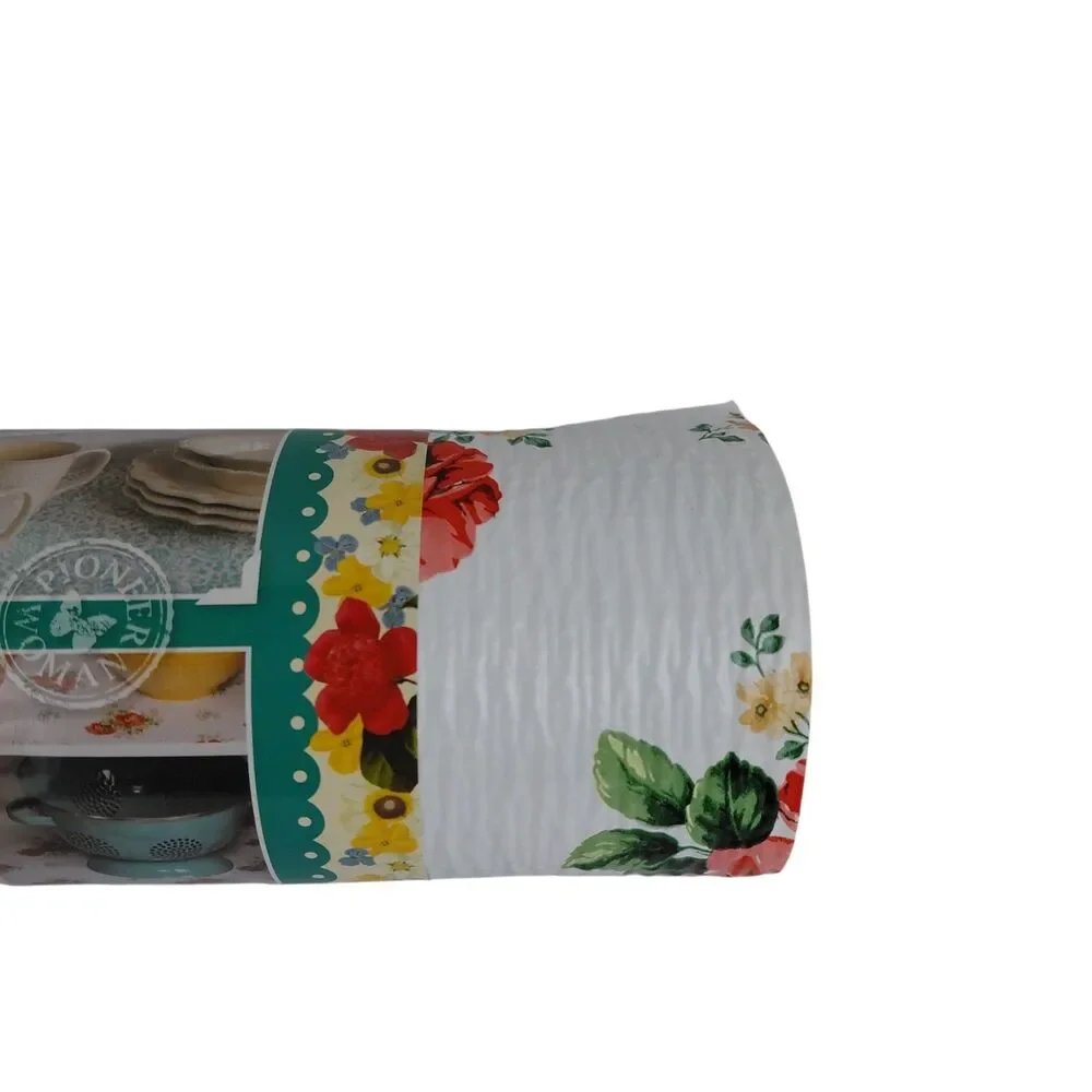 Pioneer Woman Vintage Floral Non Adhesive Shelf Liner  12
